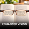 Rimless Adaptive Power Coloured Reading Glasses Buy1 Get 3 Free (4CORG)